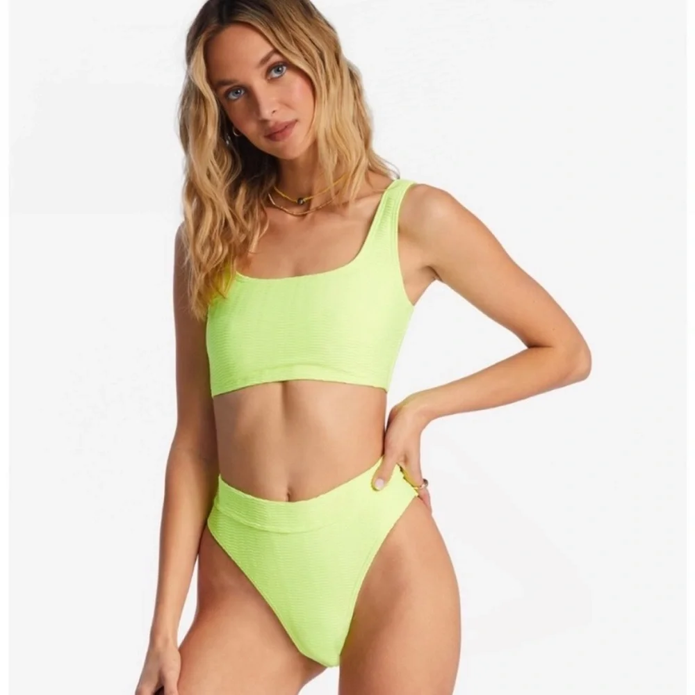 🔥🔥BILLABONG - WAVE TRIP CROP TANK MAUI BIKINI SET🔥🔥 - Picture 9 of 11